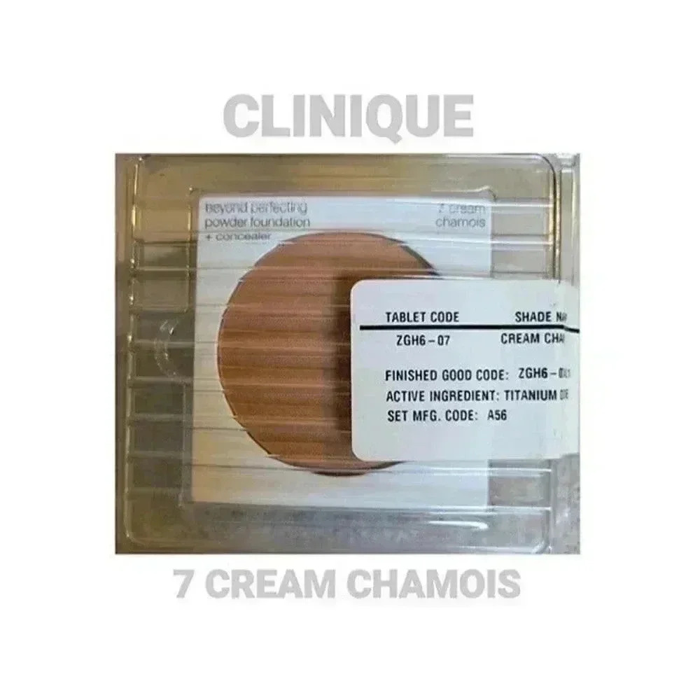 Clinique Foundation Powder 7 CREAM Chamo